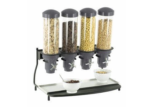  Casselin Distributeur de muesli | 4 x 3 litres 