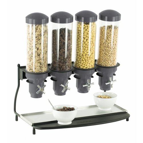  Casselin Distributeur de muesli | 4 x 3 litres 