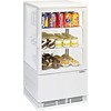 Casselin Soft Drinks Display Case White | Comact Series