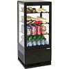 Casselin Glass refrigerated display case | Black