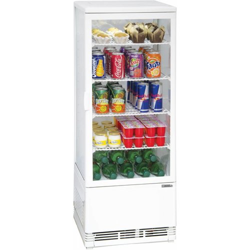  Casselin Refrigerated Showcase | 98L White 