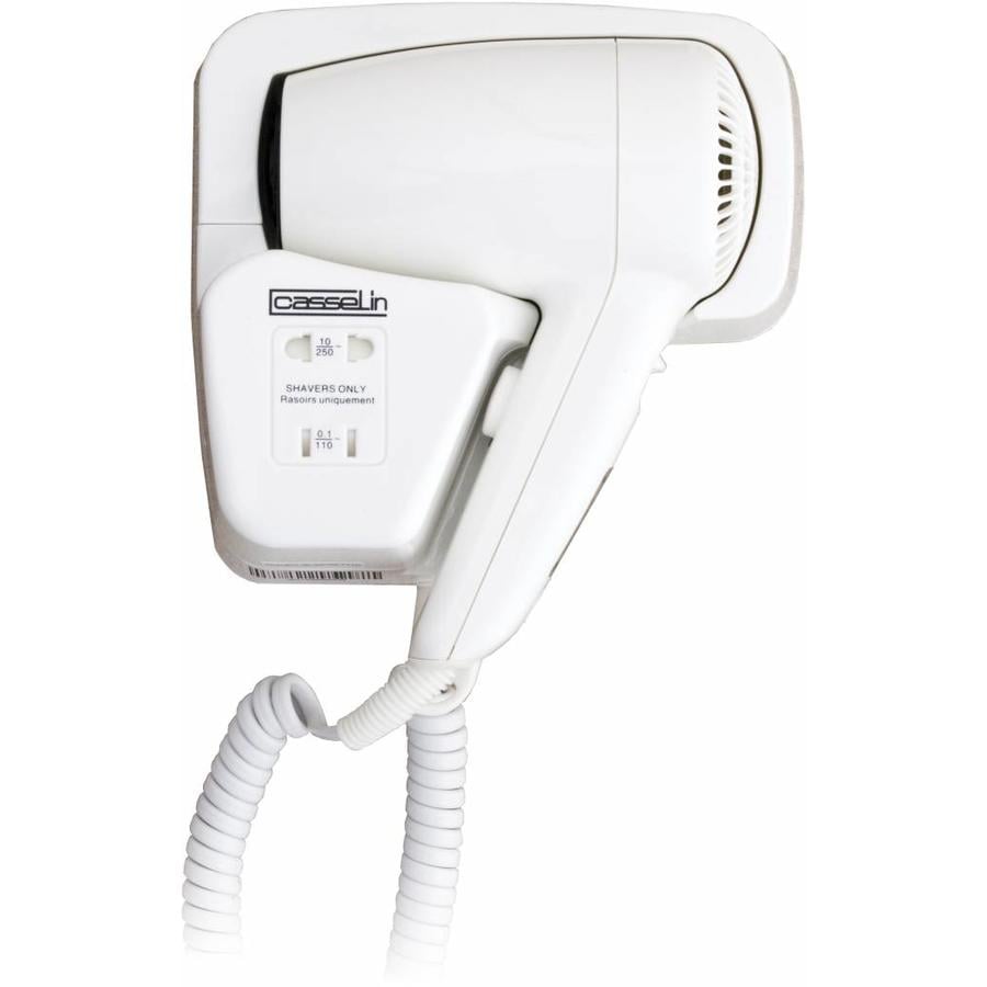 Hotel hairdryer white