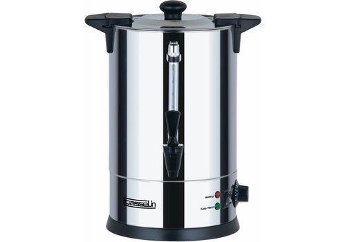  Casselin Stainless Steel Hot Water Dispenser with Tap 6.8 Liter 