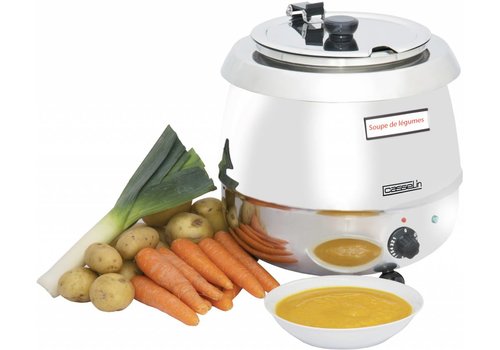  Casselin Marmite à soupe en acier inoxydable | 9 litres 