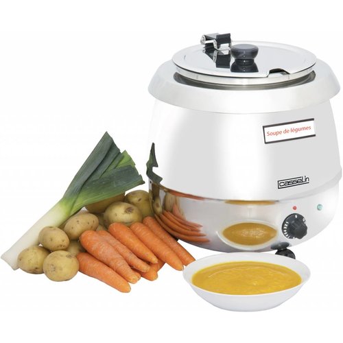  Casselin Stainless Steel Soup Kettle | 9 Liter 