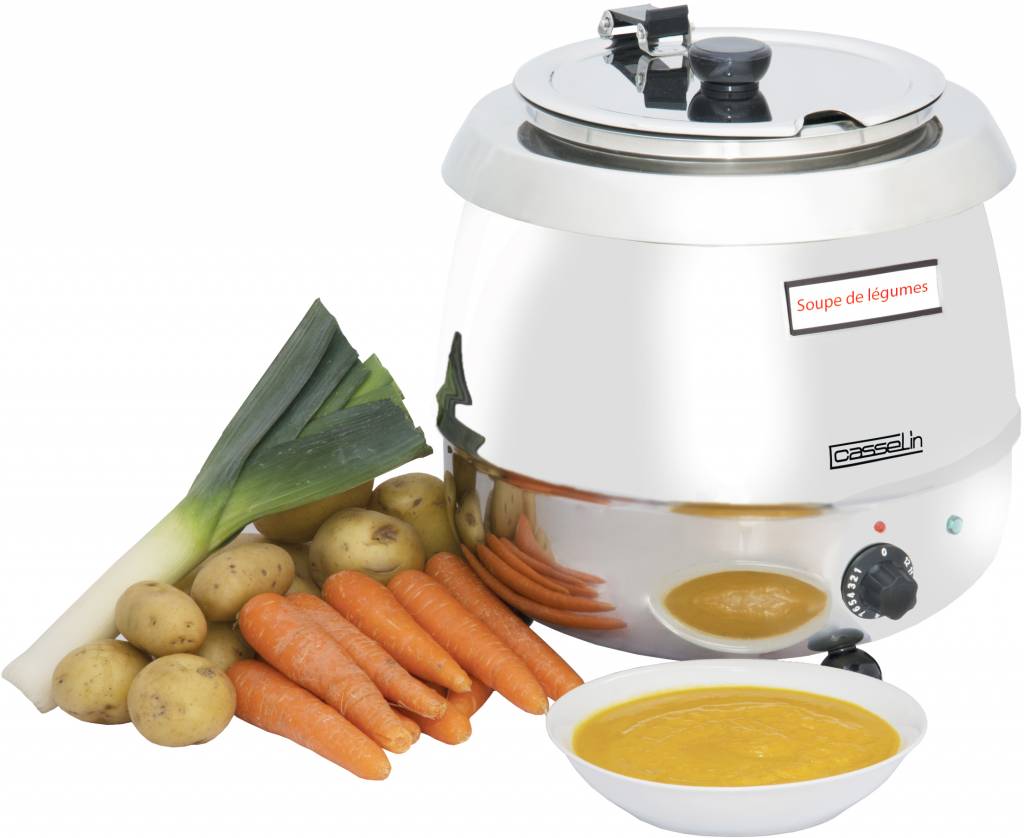 Buy Stainless Steel Soup Kettle 9 liter online HorecaTraders