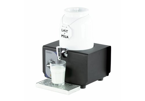  Casselin Distributeur de lait chaud en porcelaine blanche | 4 litres 
