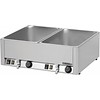 Casselin Double Bain-Marie with drain valve | GN 1/1