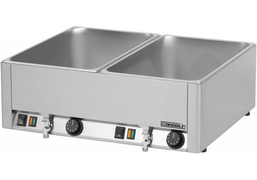  Casselin Double Bain-Marie with drain valve | GN 1/1 