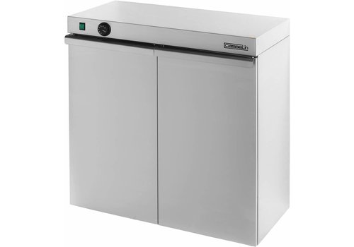  Casselin Armoire chauffante en acier inoxydable | 120 plaques 