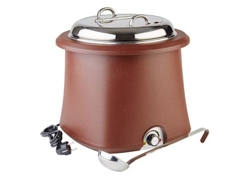  APS Brauner Suppentopf abnehmbar - 10 Liter 