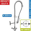 HorecaTraders Pulvérisateur en acier inoxydable | (H)80cm