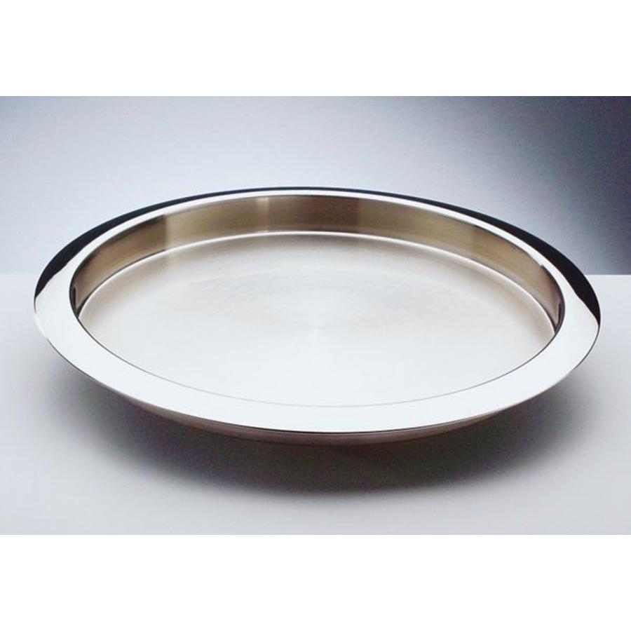 Plat de service en acier inoxydable | Ø 35 cm