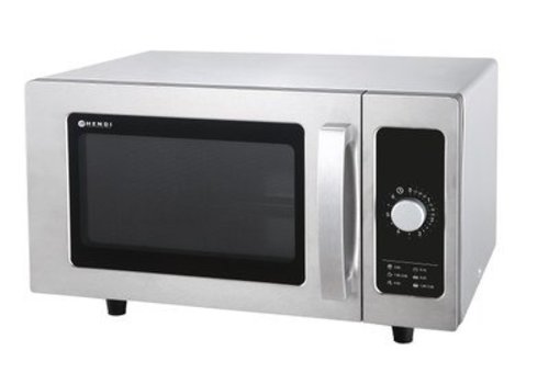  Hendi Stainless Steel Microwave | 1000 watts 