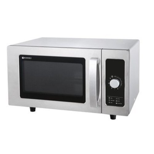  Hendi Micro-ondes en acier inoxydable | 1000 watts 