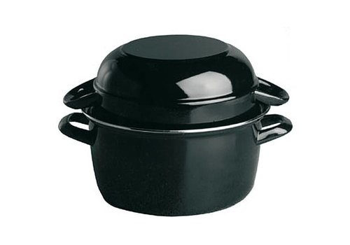  APS Mussel Pan Black | Ø13.5 cm 