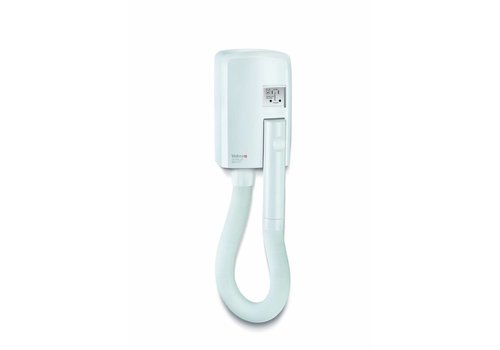  HorecaTraders White Wall-mounted hairdryer 