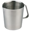 HorecaTraders Messbecher Edelstahl | 2 Formate