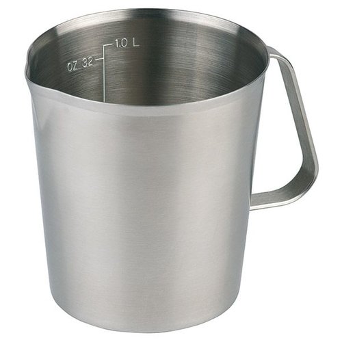  HorecaTraders Messbecher Edelstahl | 2 Formate 