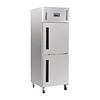 Polar Congélateur avec porte divisée | acier inoxydable | 600 litres