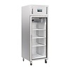 Polar Refrigeration with glass door | stainless steel | 600L