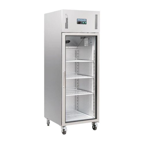  Polar Refroidissement par porte vitrée | acier inoxydable | 600L 