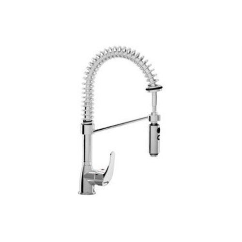  HorecaTraders Verchromte Dusche mit niedrigem Vorspülvolumen | (H)49cm 