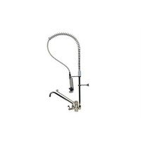 Douche de pré-rinçage chromée | (H)120cm