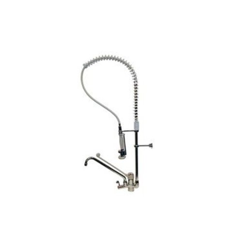 HorecaTraders Douche de pré-rinçage chromée (H) 120 cm 