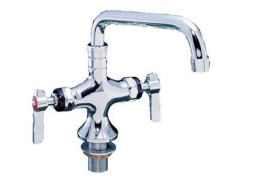  HorecaTraders Mixer Tap Straight Neck | 2 Dimensions 