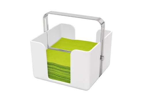  HorecaTraders Porte-serviettes | 18,5 x 18,5 x 18 cm 