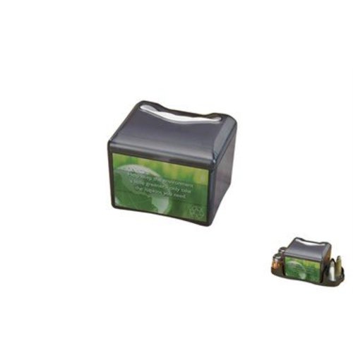  HorecaTraders Napkin holder 200 napkins | 16.5x15.5x(h)17.5cm 
