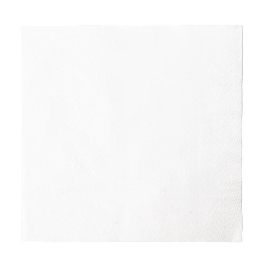 White luncheon napkins