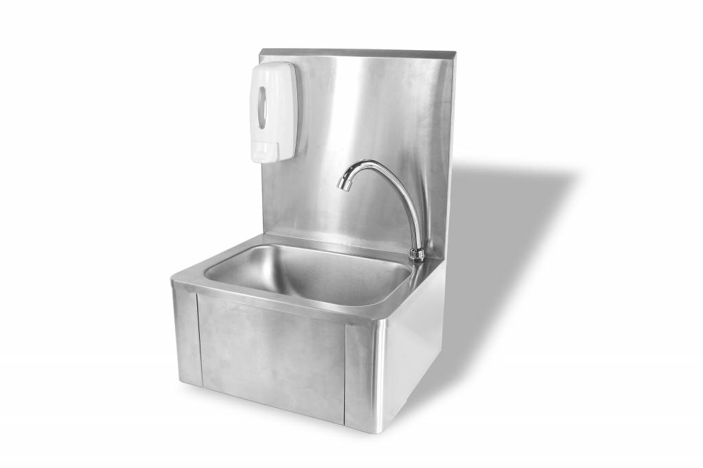 Buy Small Wash Basin with Knee Control Best sold online HorecaTraders
