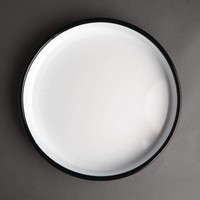 geëmailleerd dienblad | rond 32 cm