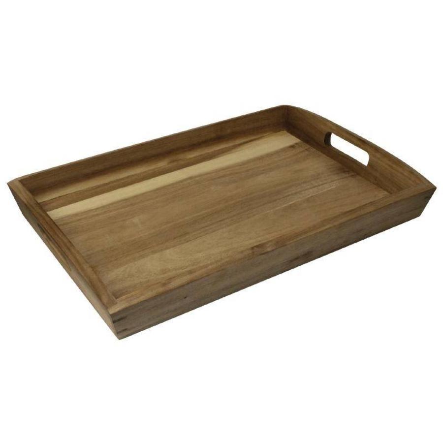 Buy Wooden tray | acacia wood online - HorecaTraders