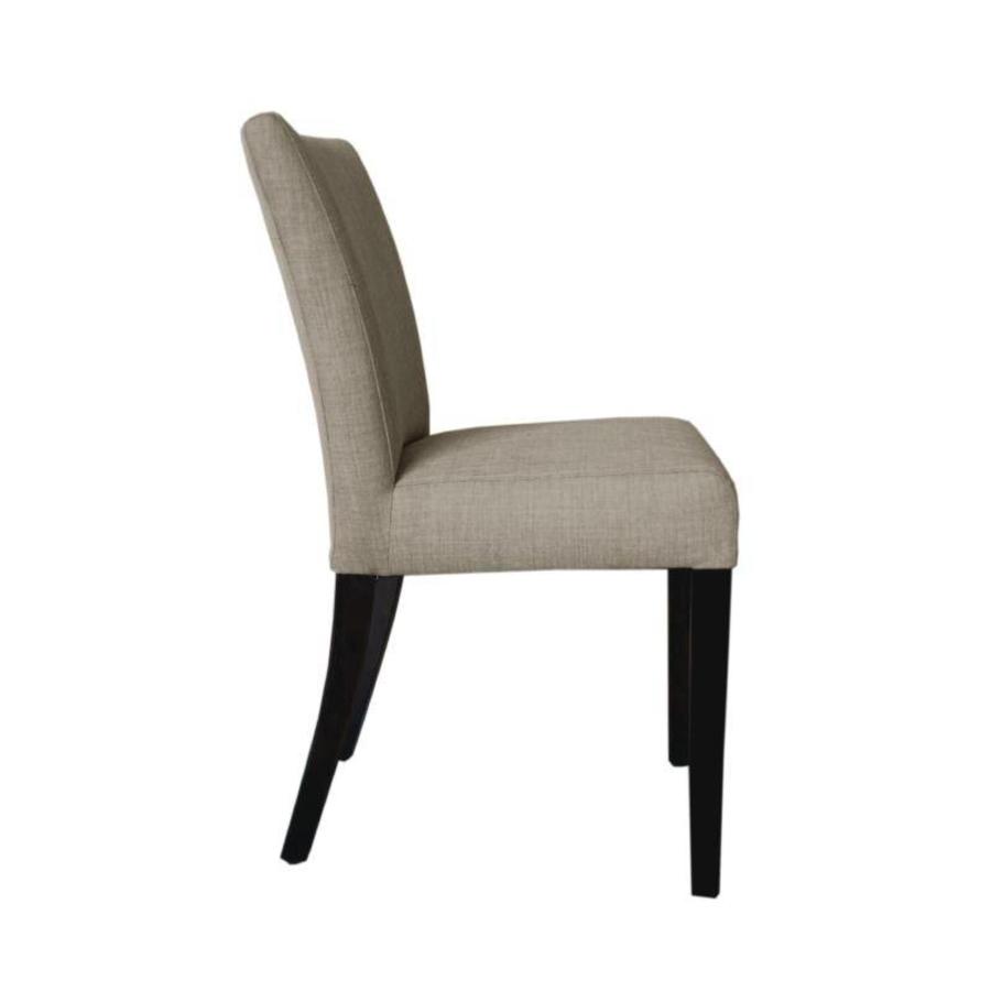 Chaise de salle à manger Bolero Gris | 2 pièces
