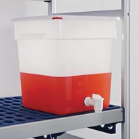Distributeur de sauce avec robinet - 18 litres