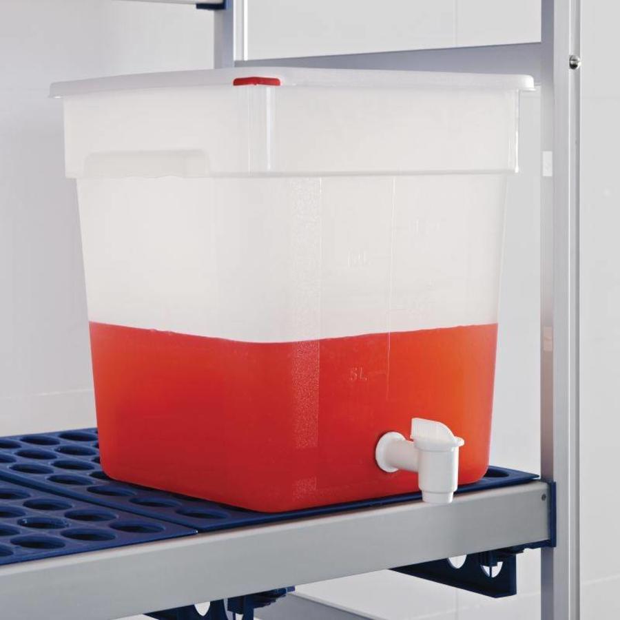 Distributeur de sauce avec robinet - 18 litres