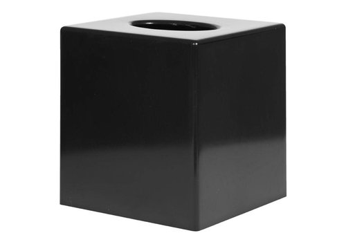  HorecaTraders Tissue Box Square | Black 