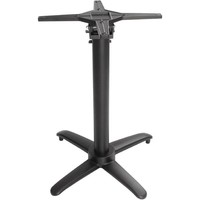 Pied de table pliant en aluminium - hauteur 72 cm