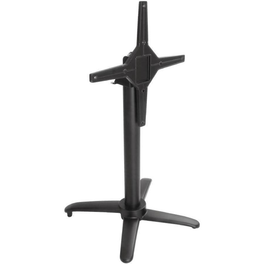 Pied de table pliant en aluminium - hauteur 72 cm