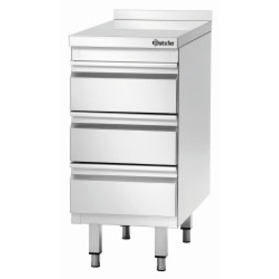 Commode | 3 tiroirs | avec dosseret