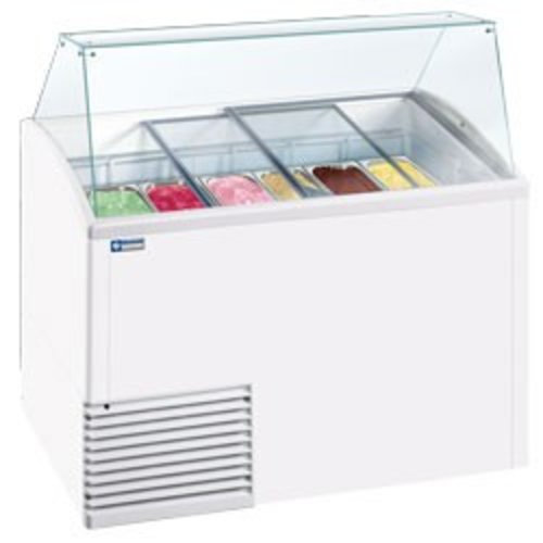  HorecaTraders Speiseeisvitrine 134x72x(H)125 cm | 10 Backen 