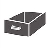 Gastro-M Stainless steel drawers for under-counter