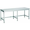 Combisteel RVS Werktafel Met Open Frame | 60 cm Diep - 4 Formaten