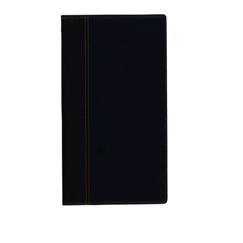  Securit Black Trendy Bill Folder | A5 format 