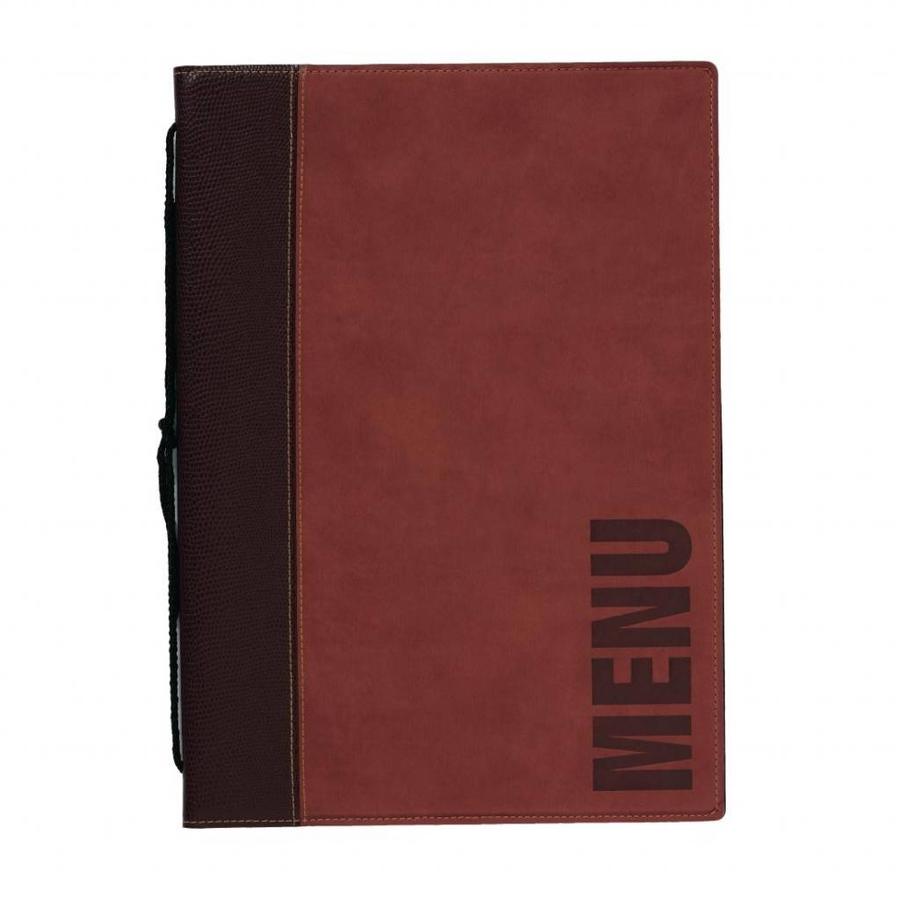 Chemise de menu format A5 | 4 couleurs