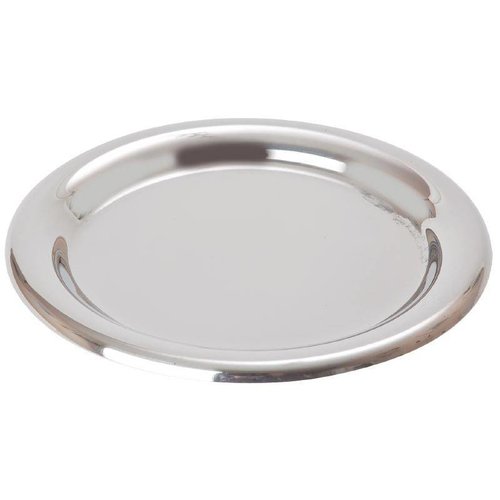  HorecaTraders Account tray stainless steel | diameter 14 cm 