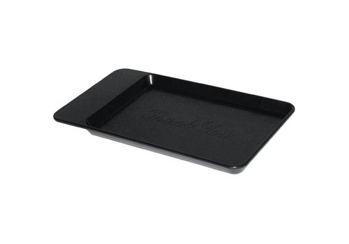  HorecaTraders Account tray Plastic Black | 19x11cm 